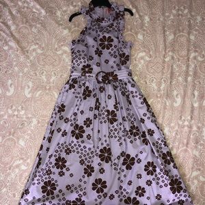 Kate Spade Floral Spade Midi Dress